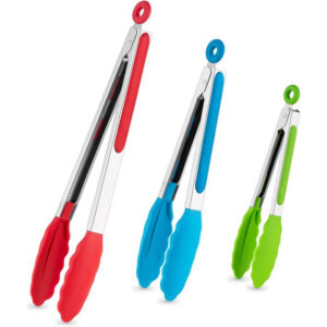 FT002 Silicone Food Tongs