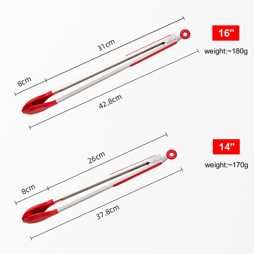 FT0013 FT001 Silicone Food Tongs - Image 3