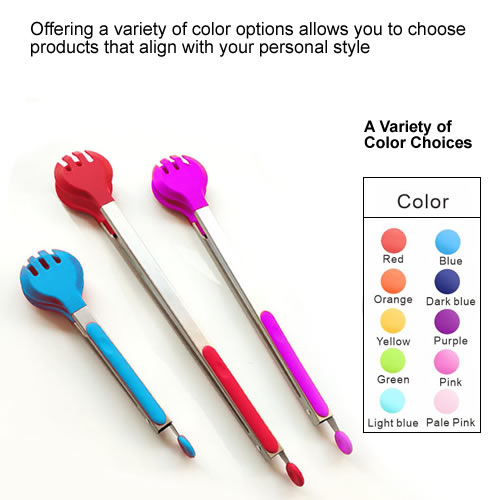 FT0016 FT001 Silicone Food Tongs - Image 6
