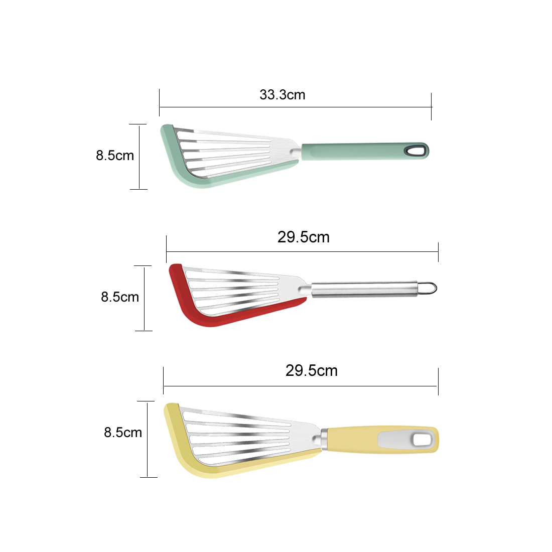 sc3011 silicone slotted fish spatula sc3011 silicone slotted fish spatula